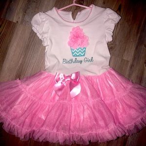 Baby Girl’s birthday tutu dress!